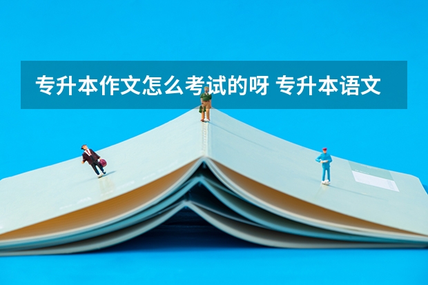 专升本作文怎么考试的呀 专升本语文考哪些内容