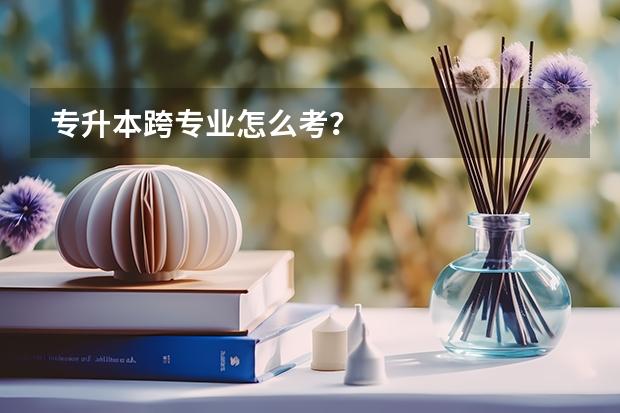 专升本跨专业怎么考？