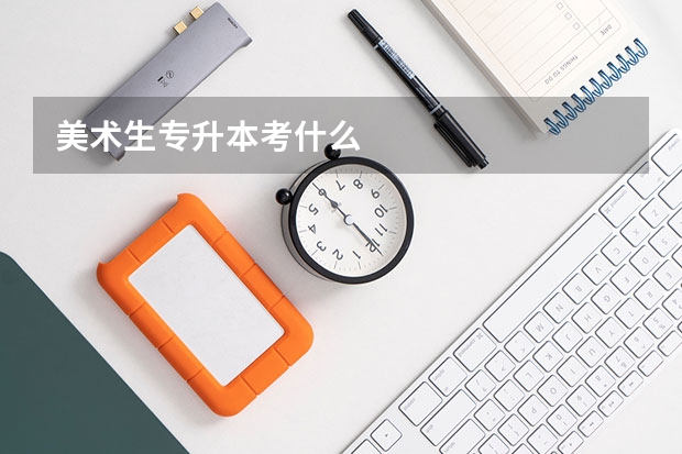 美术生专升本考什么