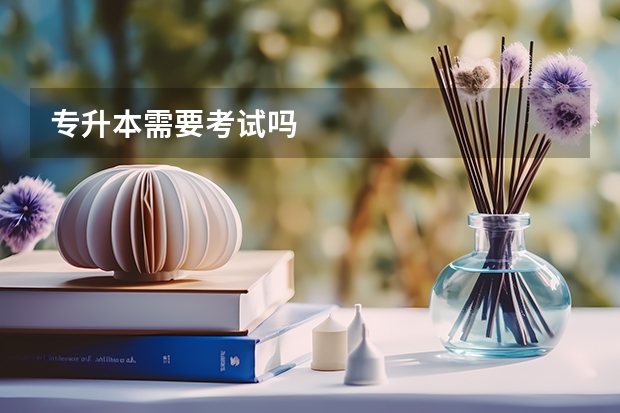 专升本需要考试吗