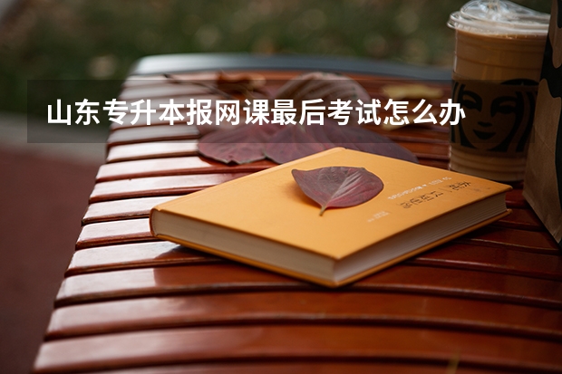 山东专升本报网课最后考试怎么办