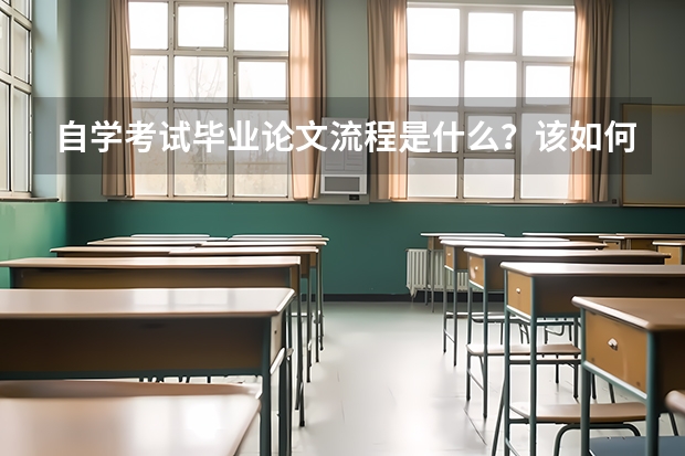 自学考试毕业论文流程是什么？该如何撰写论文？
