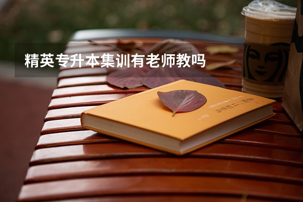 精英专升本集训有老师教吗