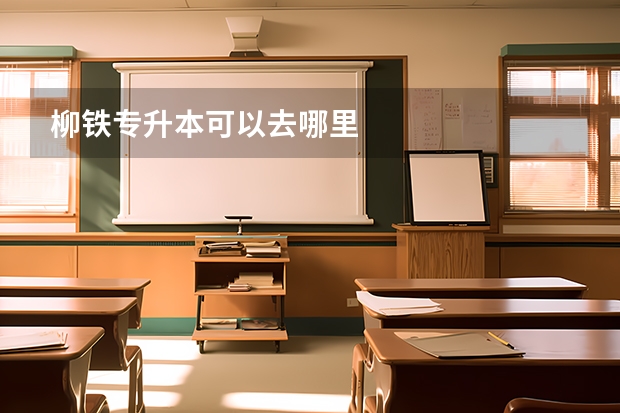 柳铁专升本可以去哪里