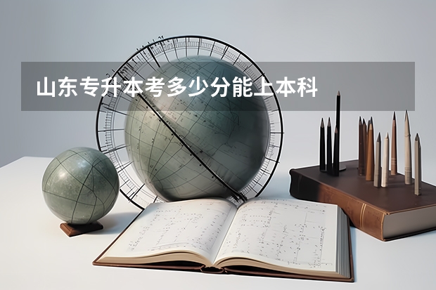 山东专升本考多少分能上本科